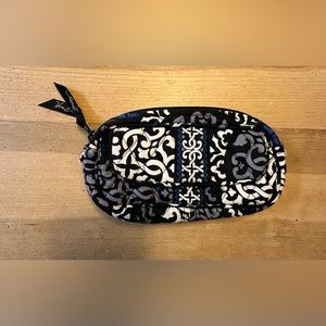 Vera Bradley Vintage Lined Makeup Bag with Mirror
